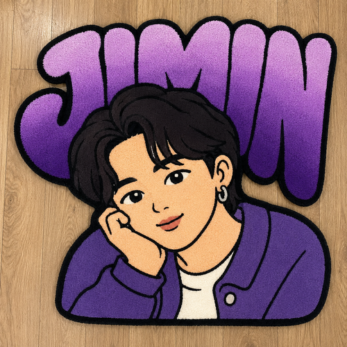 Jimin Portrait Rug — ARMY Gift